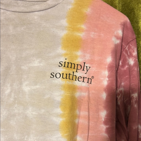 Simply Southern "Bone To Be Wild" tie-dye long-sleeve t-shirt - Picture 9 of 12